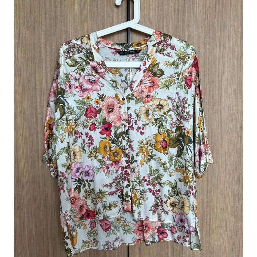 Zara floral top